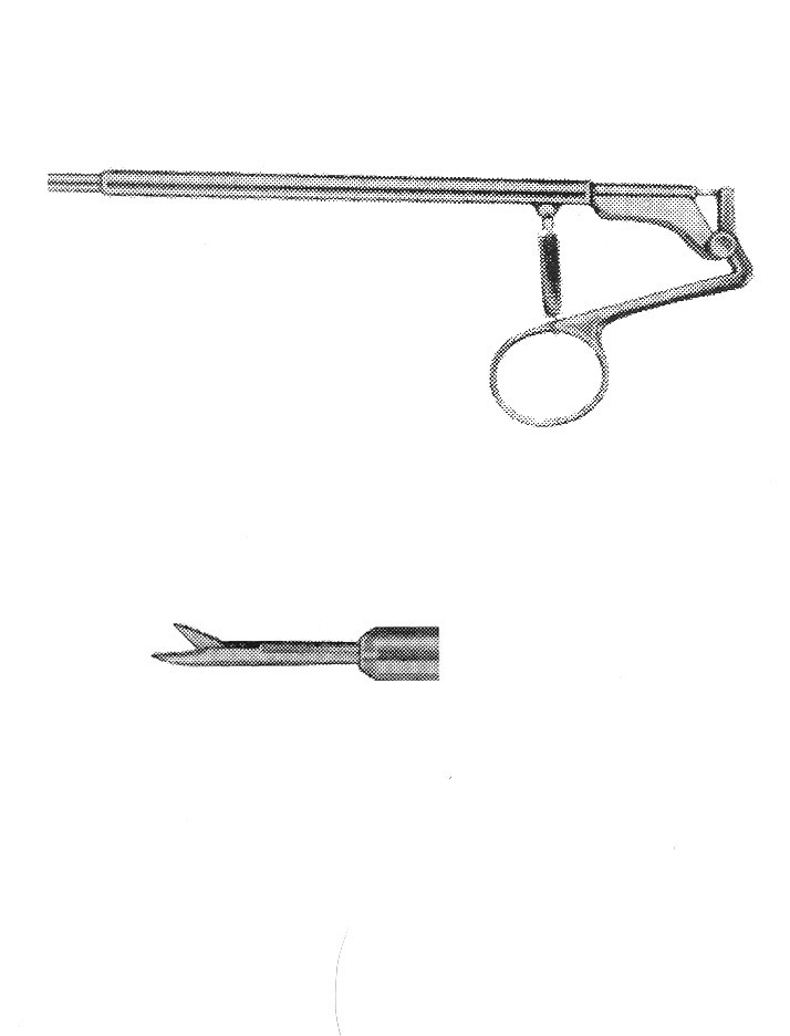 İZOLESİZ MAKAS C MODEL SAPLI ÇAP : 5MM L:43CM